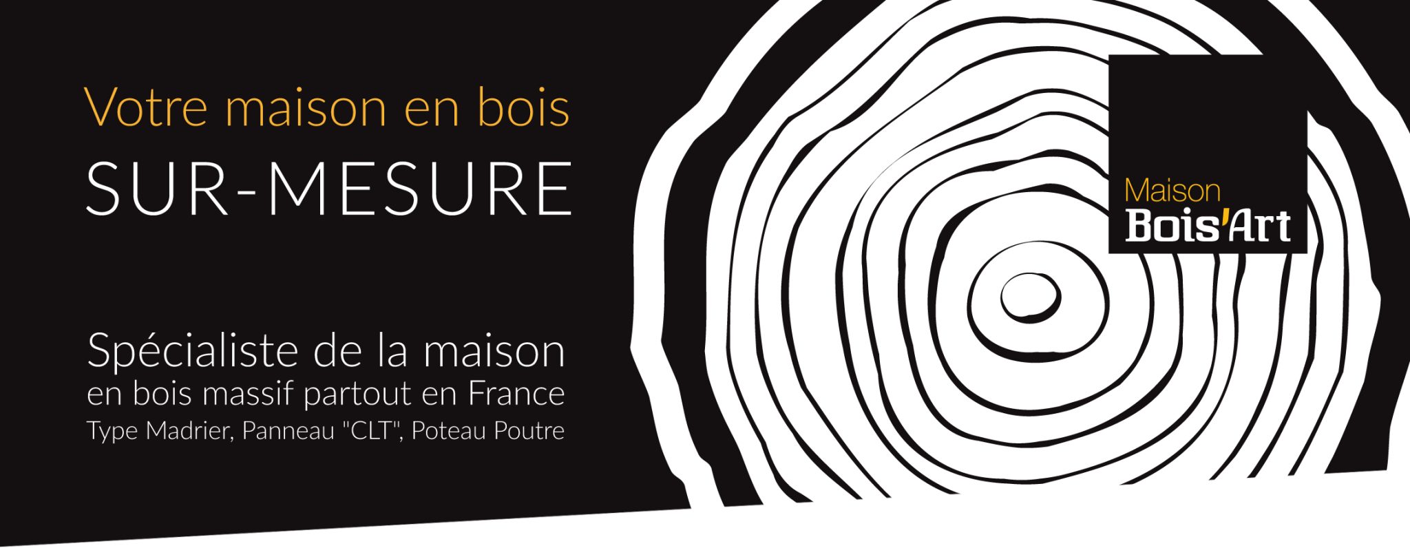 maison en bois sur mesure Maison Bois'art