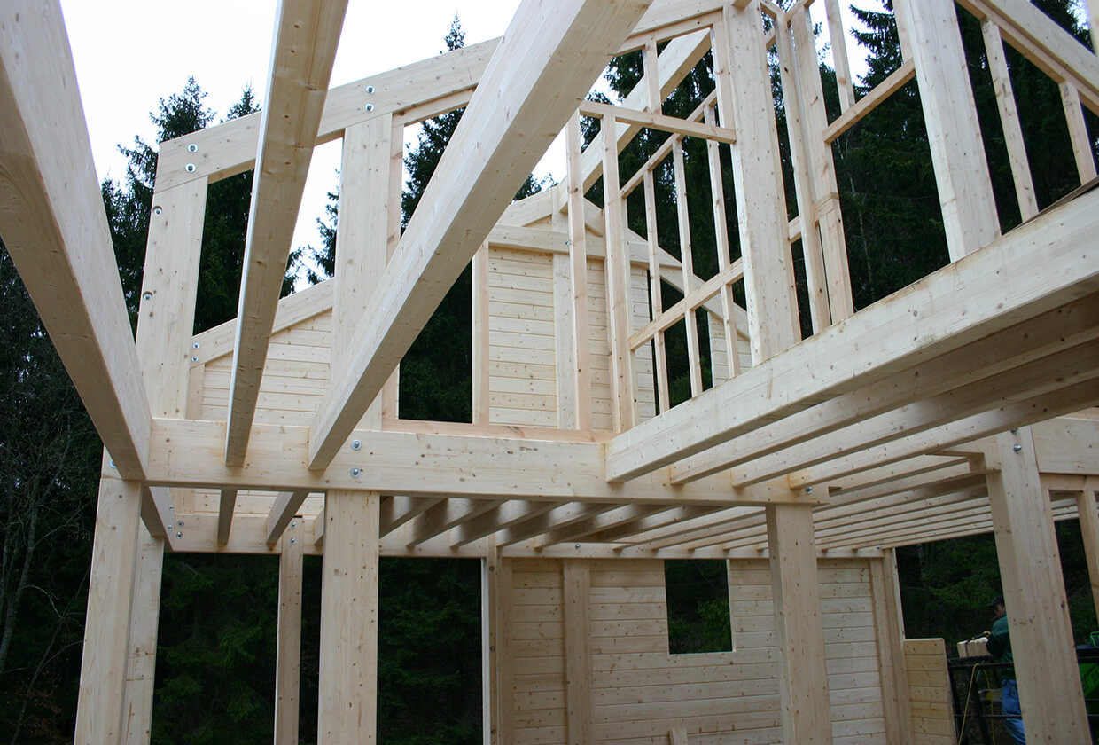 Maison En Bois Dans Le Maine Et Loire